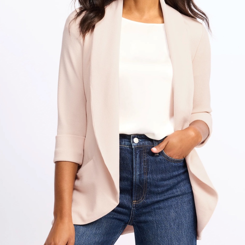 French Mauve Melanie Blazer Small Blush